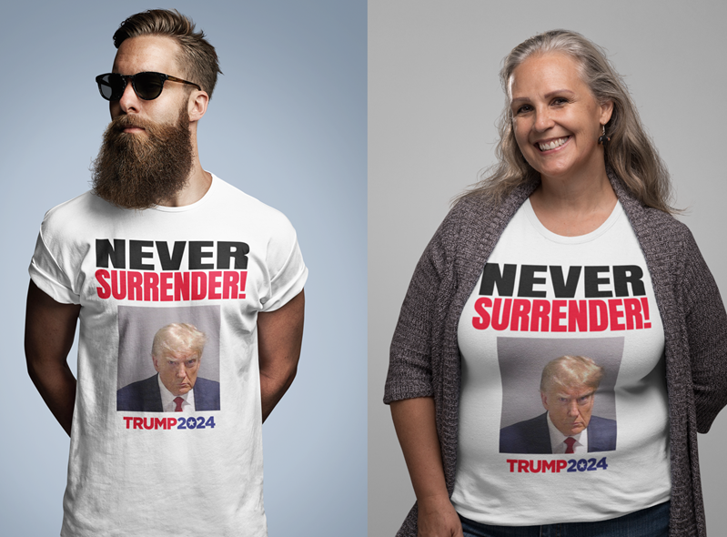 Trump Mugshot Shirts