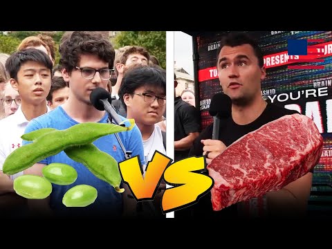 Read more about the article Vegan Stuns Charlie Kirk by Choosing Burger Over Activism