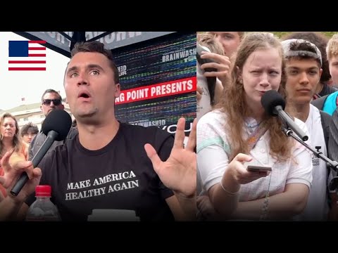 You are currently viewing Charlie Kirk Takes on Race Warrior in Explosive Showdown