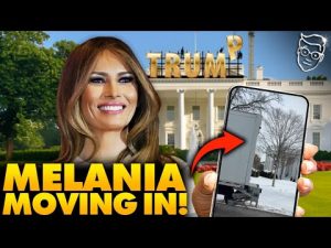 Read more about the article Melania Trump Signals Major Change as Moving Trucks Descend on White House