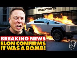 Read more about the article Musk Reveals Shocking Terror Attack on Trump Tower via Cybertruck