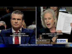 Read more about the article Pete Hegseth Stays Cool While Woke Democrat Crumbles at Hearing