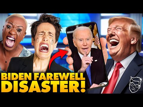 You are currently viewing MSNBC Anchors Ridiculed for Tears During Biden’s Farewell Speech