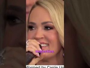 Read more about the article Mic Trouble Sparks Unforgettable Moment in Carrie Underwood’s Show