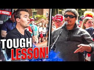 Read more about the article Charlie Kirk Obliterates Open Border Advocate in Fiery Debate