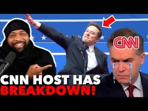 Read more about the article CNN Host Melts Down on Air After Elon Musk’s Shocking Hand Sign