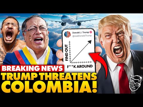 Read more about the article Trump Obliterates Colombian Leader Over Deported Criminals Drama