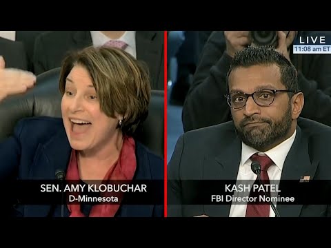 You are currently viewing Kash Patel Schools Amy Klobuchar in Heated Senate Hearing Standoff