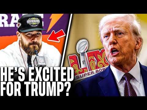 You are currently viewing Kelce’s Surprising Response to Trump’s Super Bowl Plans Revealed