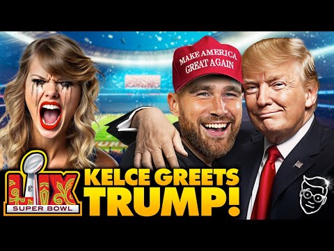 Read more about the article Swift Meltdown as Kelce Backs Trump at Super Bowl