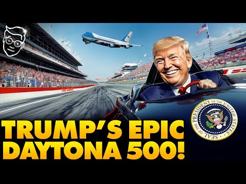 You are currently viewing Trump Steals Daytona Show with Air Force One Flyover and Laps