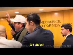 Read more about the article Alex Stein Ejected from NYC Council Meeting After Provoking Councilwoman